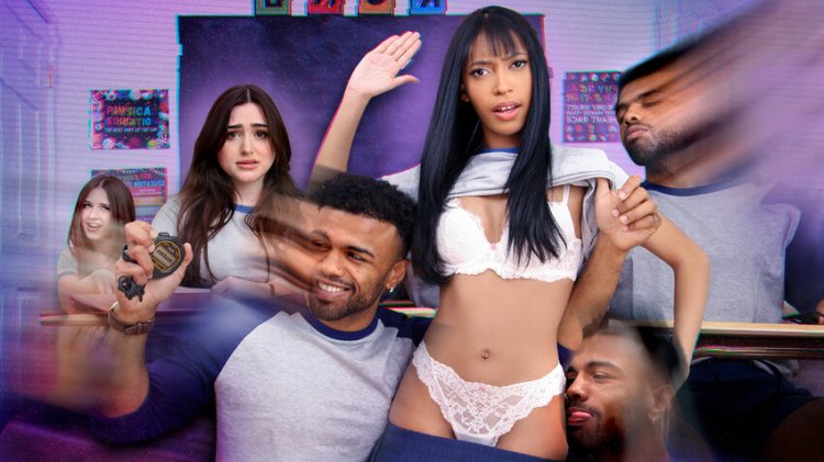 FreeUse Singles - Jai Morae, Alana Rose, Lilibet Saunders - Time Stop Classroom: Three Hot Students All to Myself Porn Video