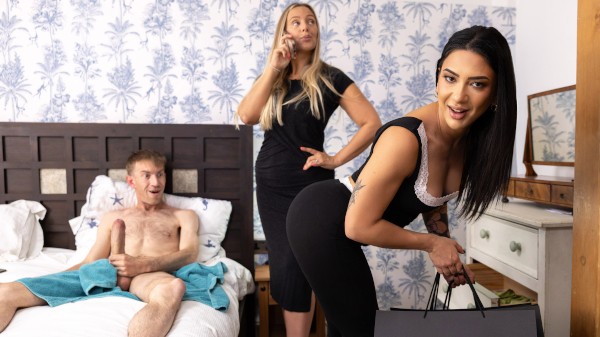 Brazzers - Lena Coxx & Danny D - My Boss's Husband Porn Video